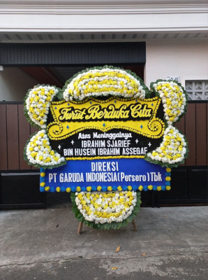Papan Bunga Duka di Cibubuan