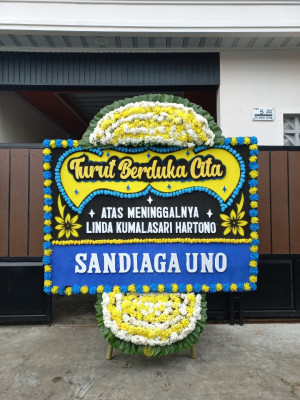 Papan Bunga Duka di Cibubuan