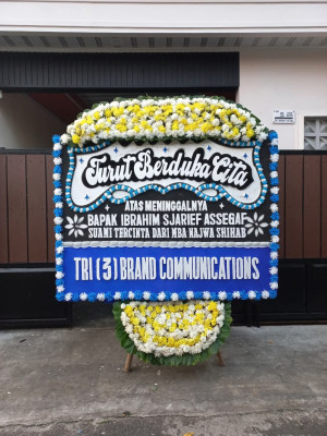 Papan Bunga Duka di Cibubuan